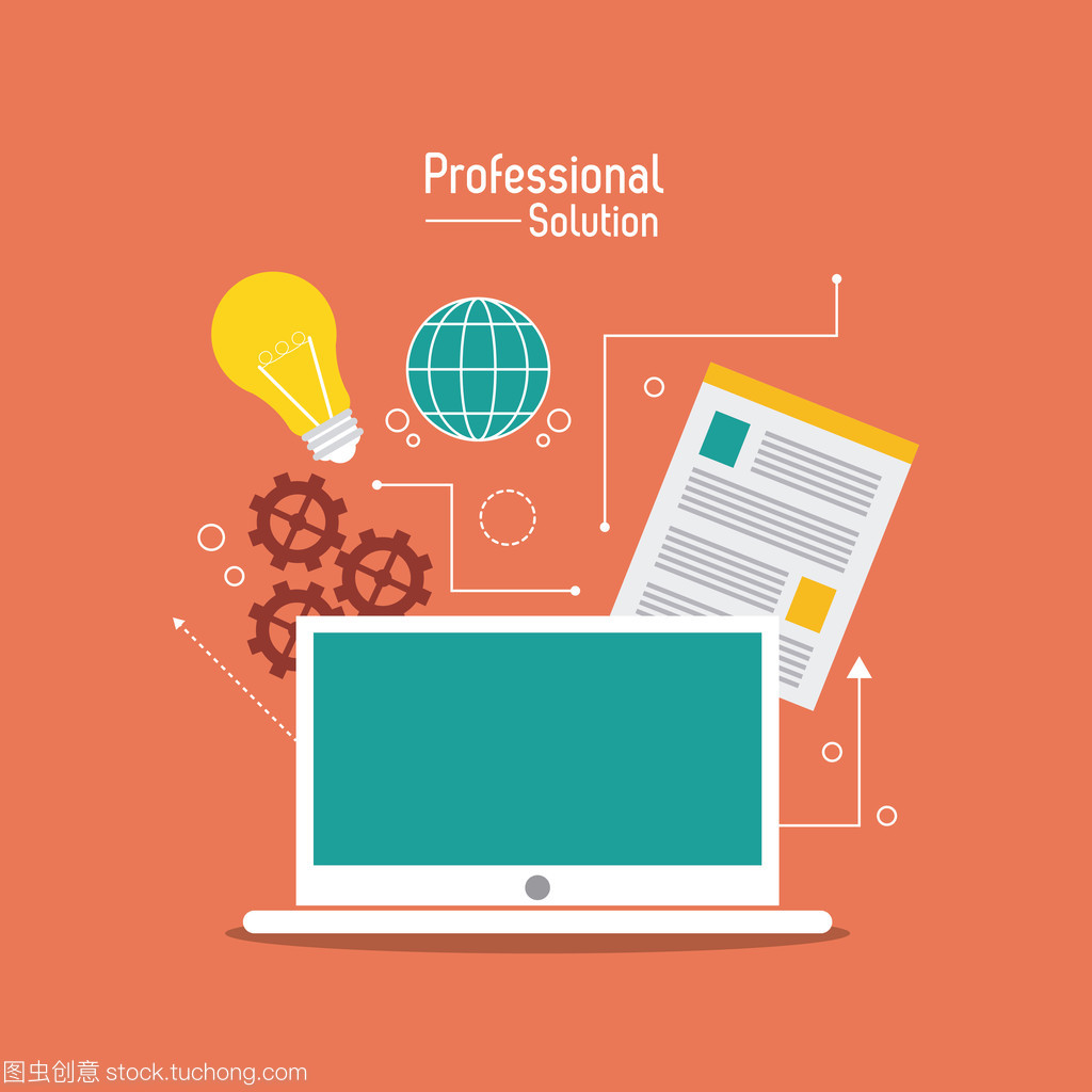 客戶服務(wù)設(shè)計(jì)平面插圖 打造專業(yè)視覺體驗(yàn)